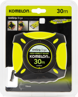 Komelon Unigrip Ergo High Vis Steel Closed Tape 30m x 10mm
