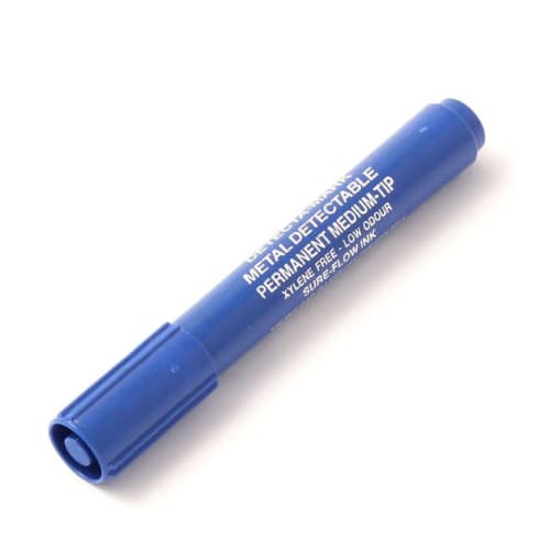 Marker Permanent Detectable Black PK10 (Packet)