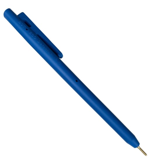 Pen Detect W/Clip Nkltp Blu/Blu PK50 (Packet)