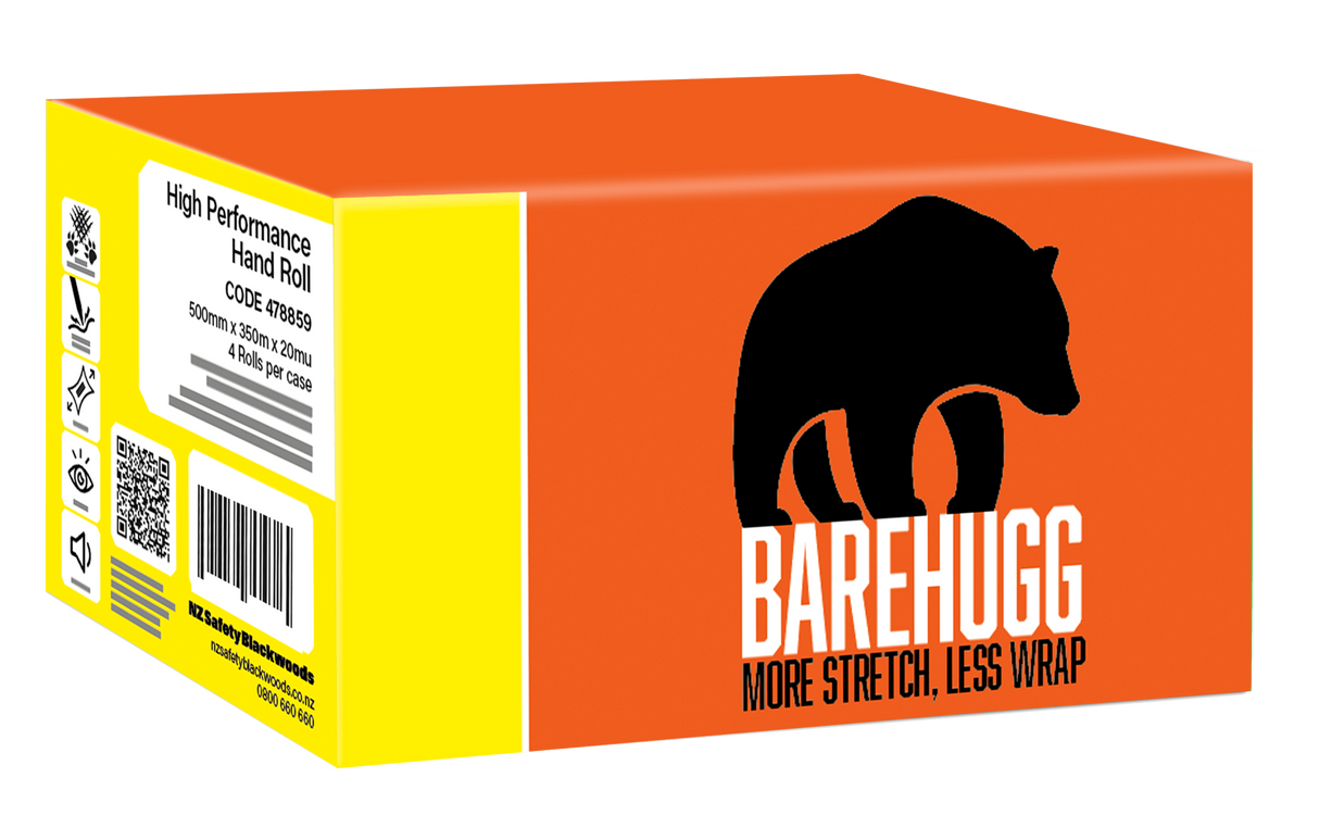 BAREHUGG, Stretch Wrap Hand High Performance 500MMX350MX20MU (Roll)