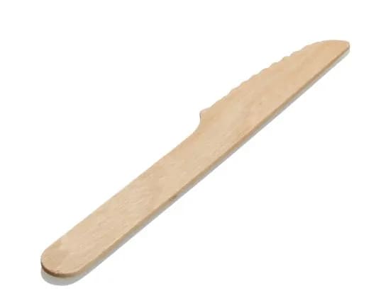 BioPak Wooden Knife 16cm 100 (Pack)