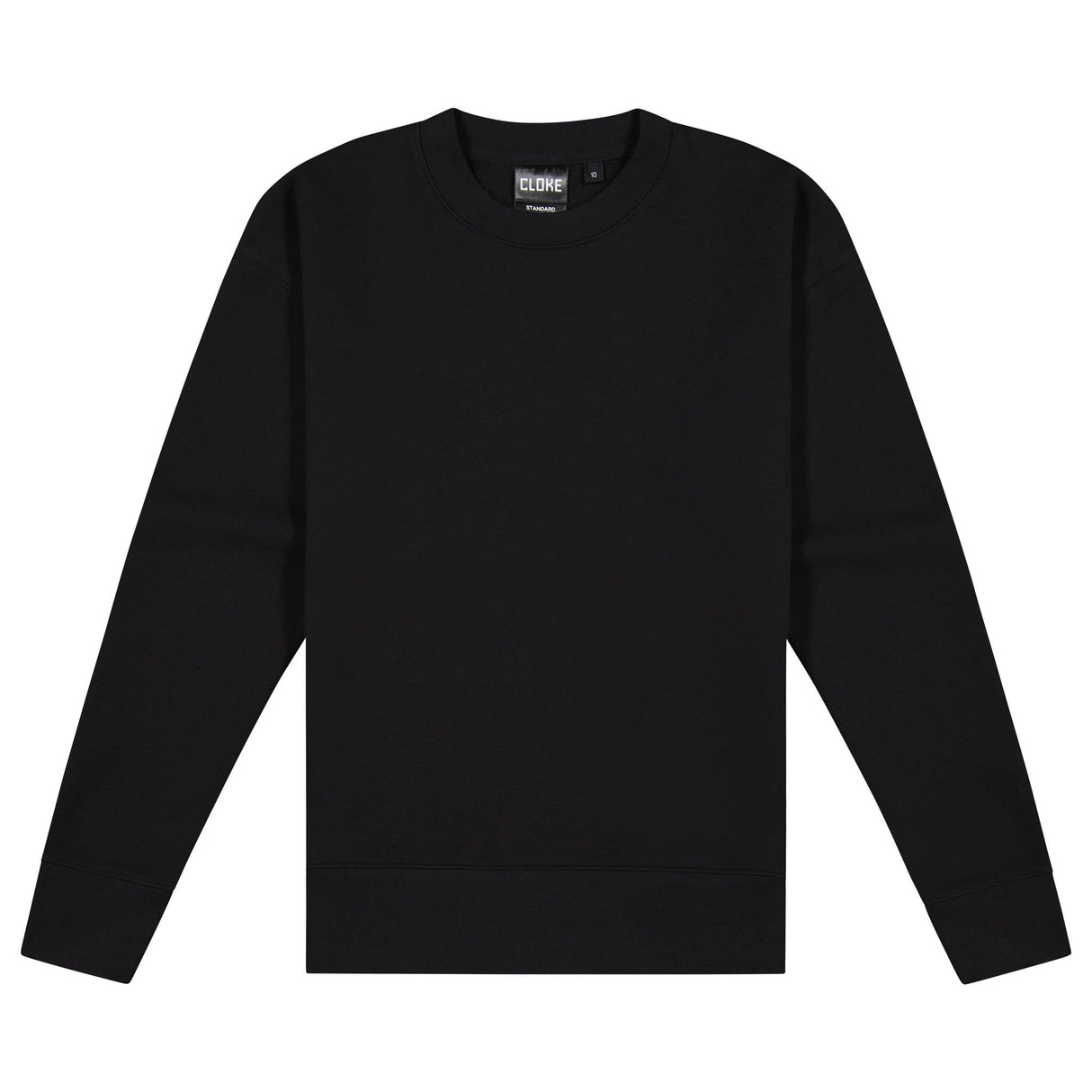 Cloke Crew Neck Women's Jumper, CSW - Black - 14