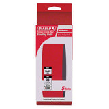 Diablo Sanding Belt 75mm x 457mm 36G Pack of 5