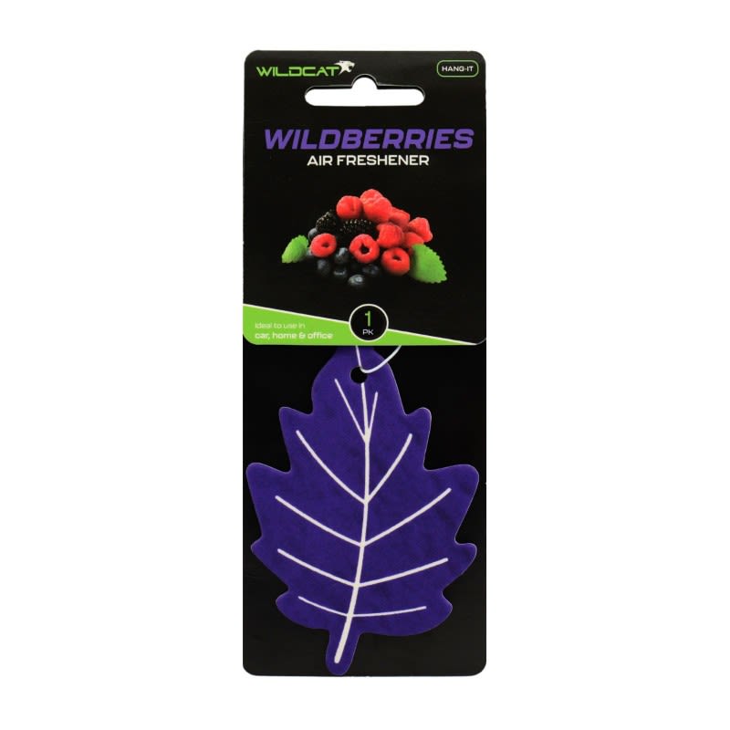 Wildcat Car Air Freshner - Wildberry