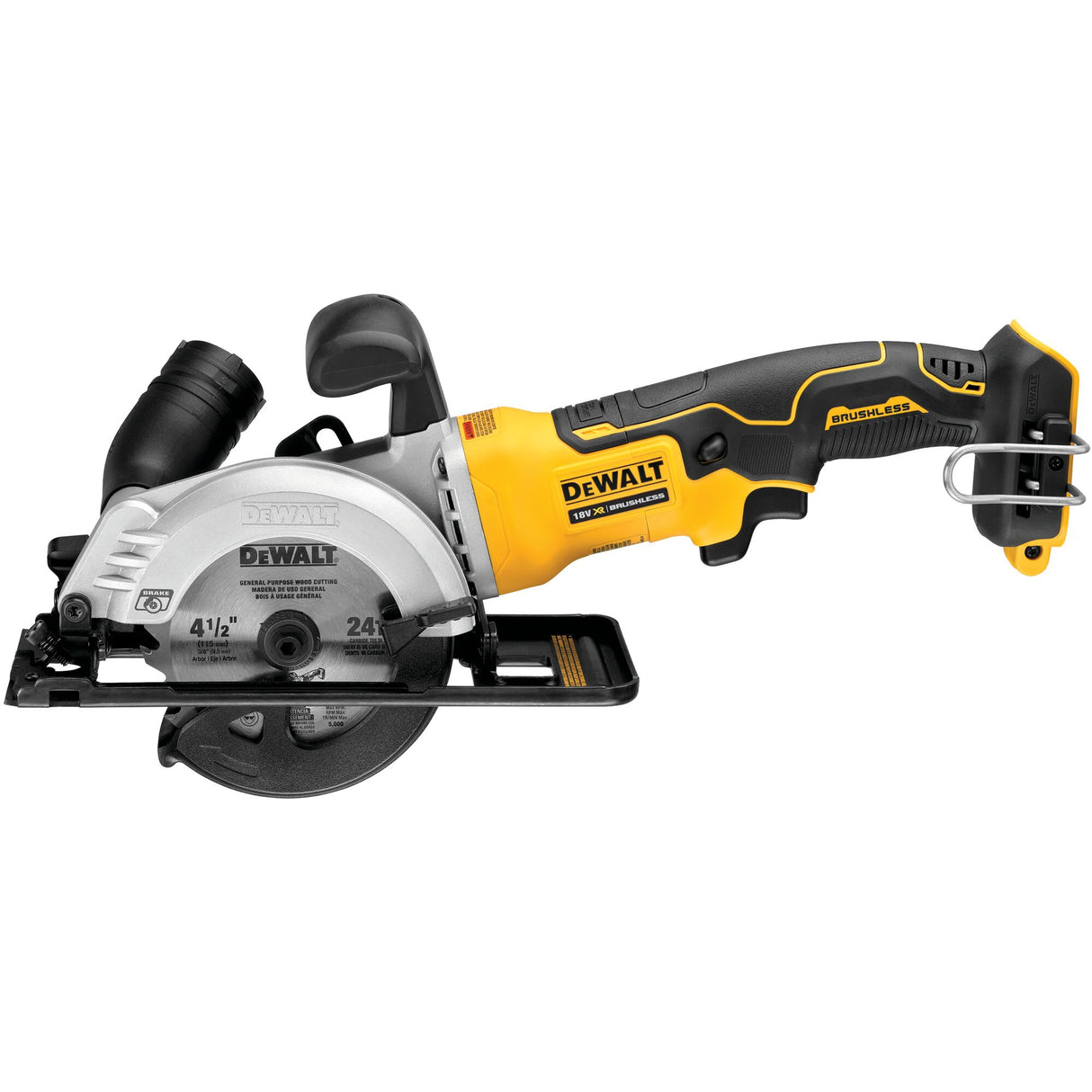 DeWalt 18V XR Brushless Cordless Circular Saw 115mm (Skin only)