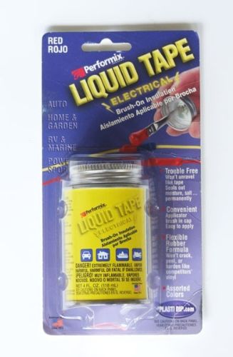 Brush on Liquid Tape 118ml (RED) - Performix