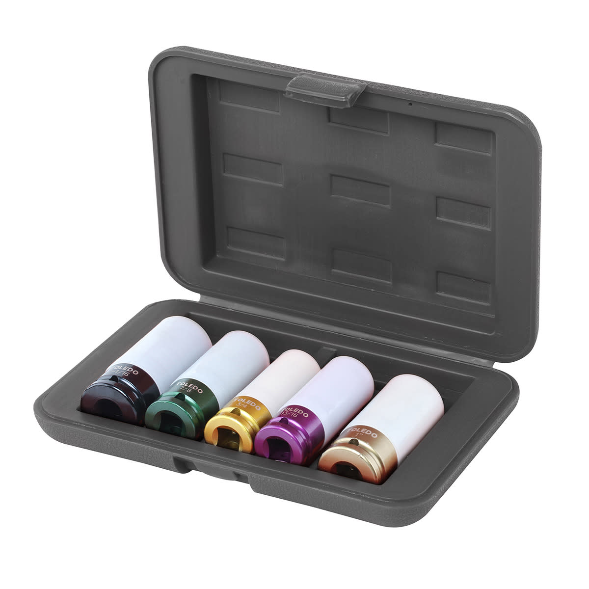 Toledo Wheel Nut Socket Set - SAE 5 Piece (Each)