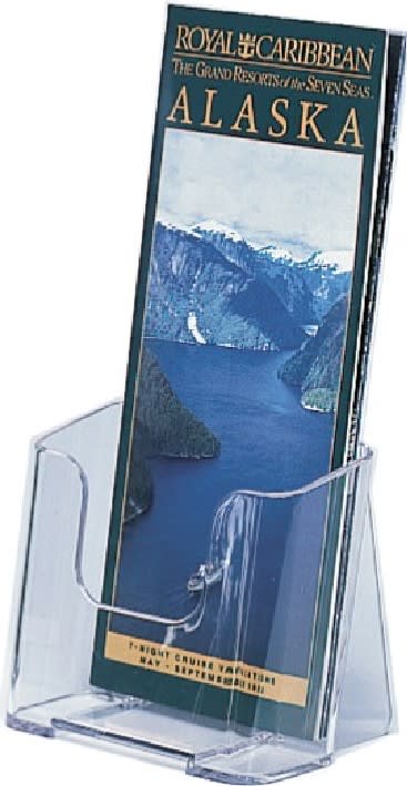 Deflecto Single Tier Free Standing Brochure Holder DLE (Each)