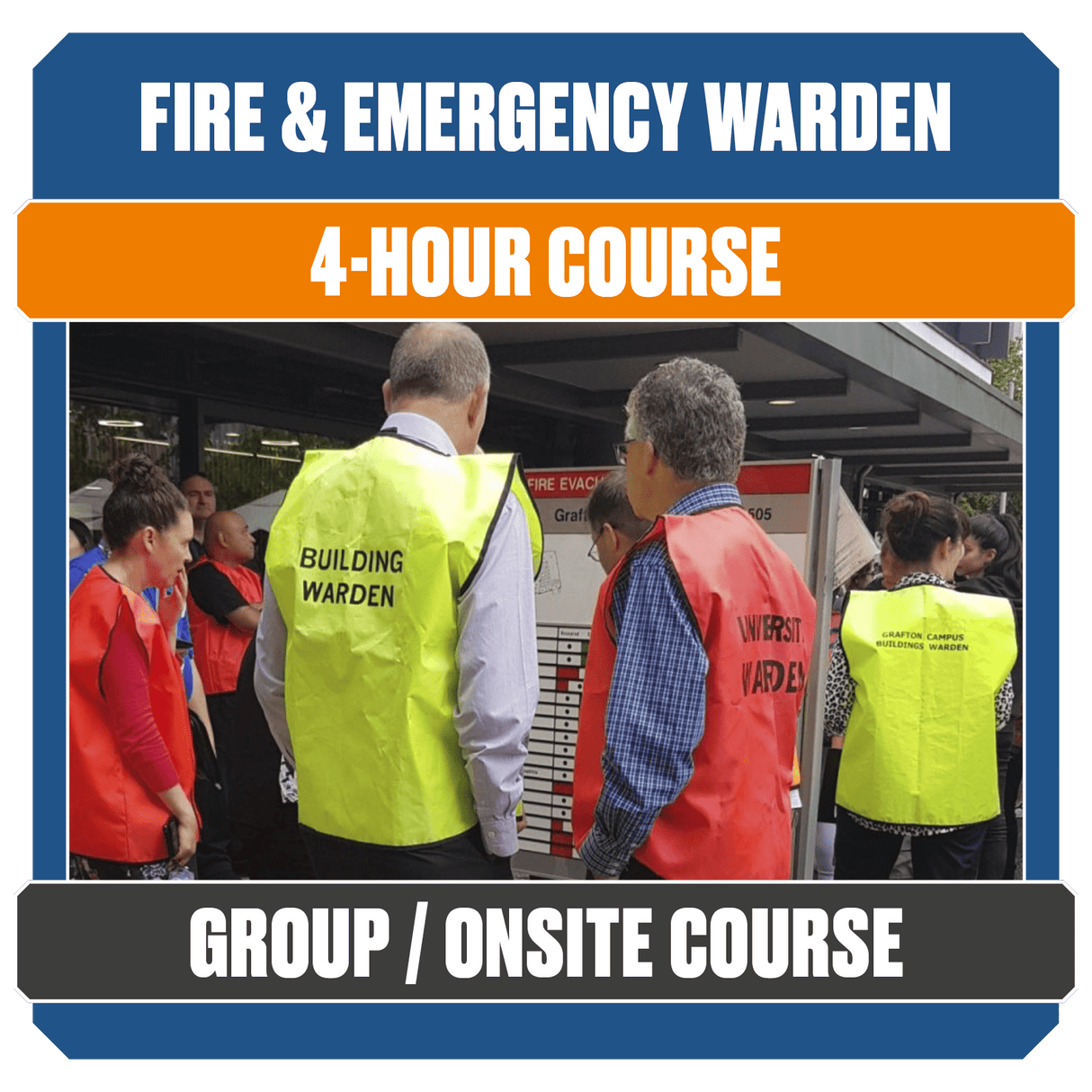 Training Fire and Emergency Warden 18408 (Group Course)