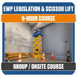Training EWP - Legislation + Scissor Lift (Group/Onsite Course)