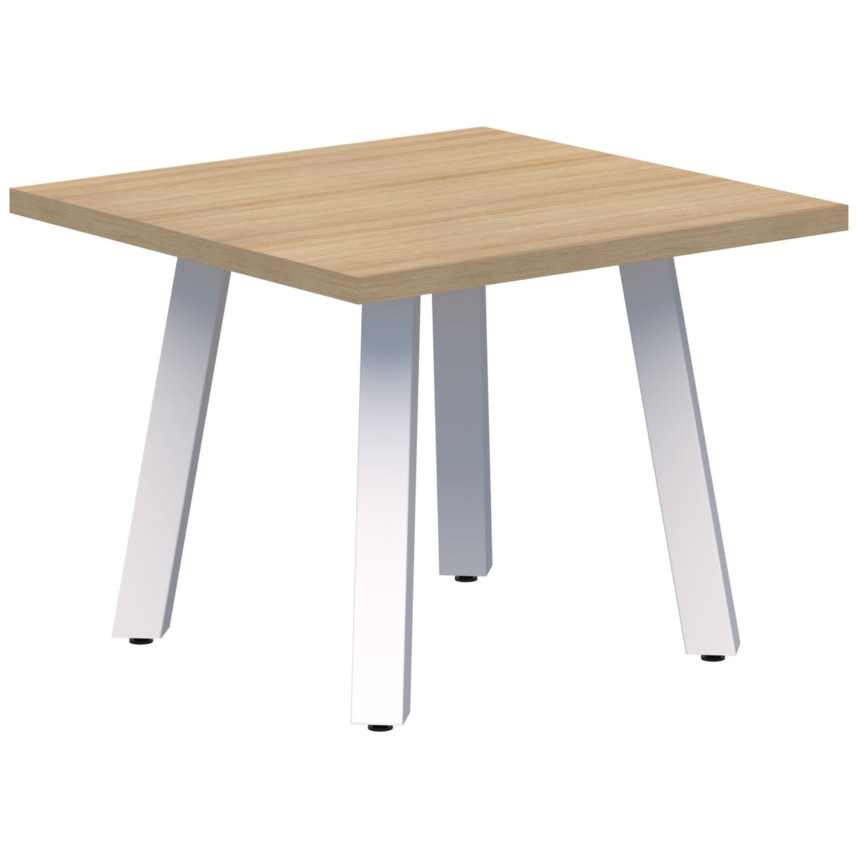 Modella II Coffee Table - Classic Oak/White 900 x 900mm