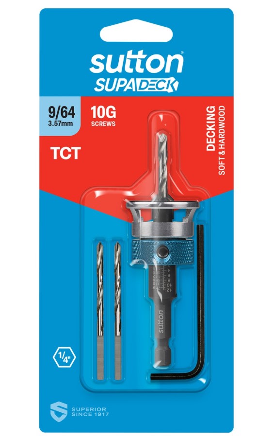 Sutton SupaDeck Countersink Drill 9/64IN (10G) (Each)