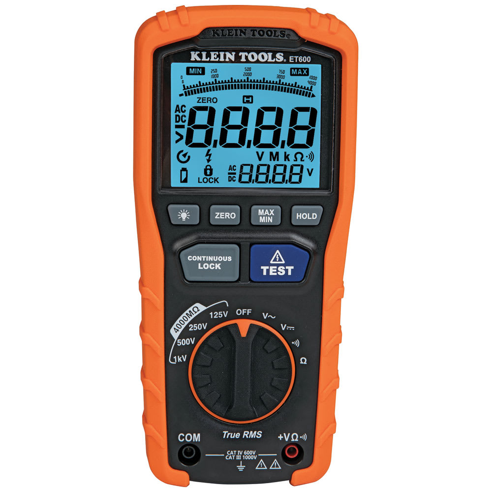 Klein Tools Insulation Resistance Tester