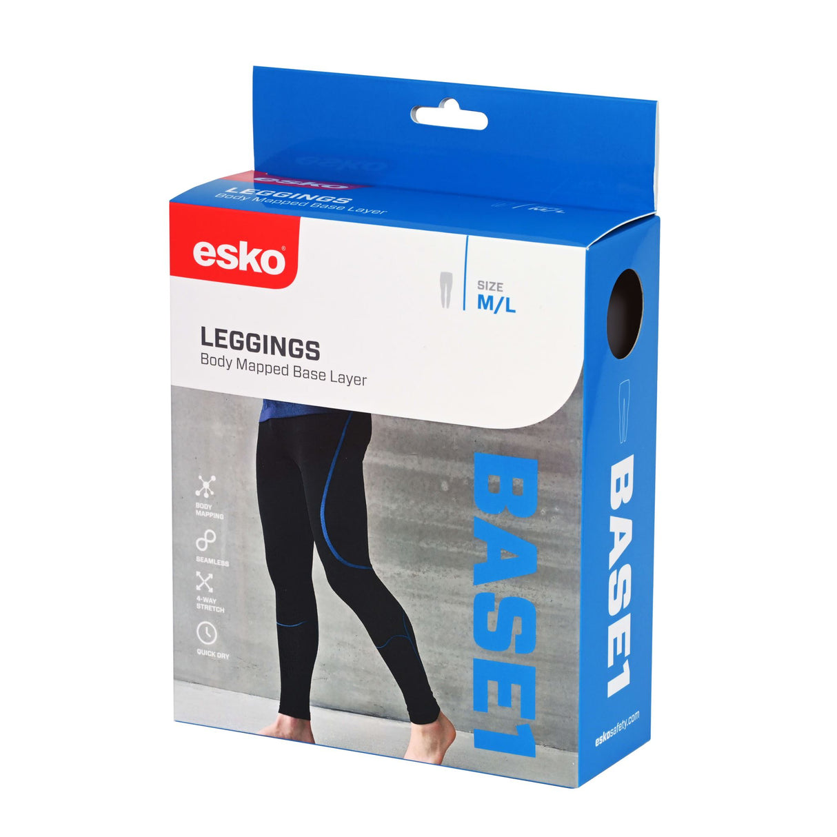 Esko Base1 Thermal Leggings - Black/Blue - M/L