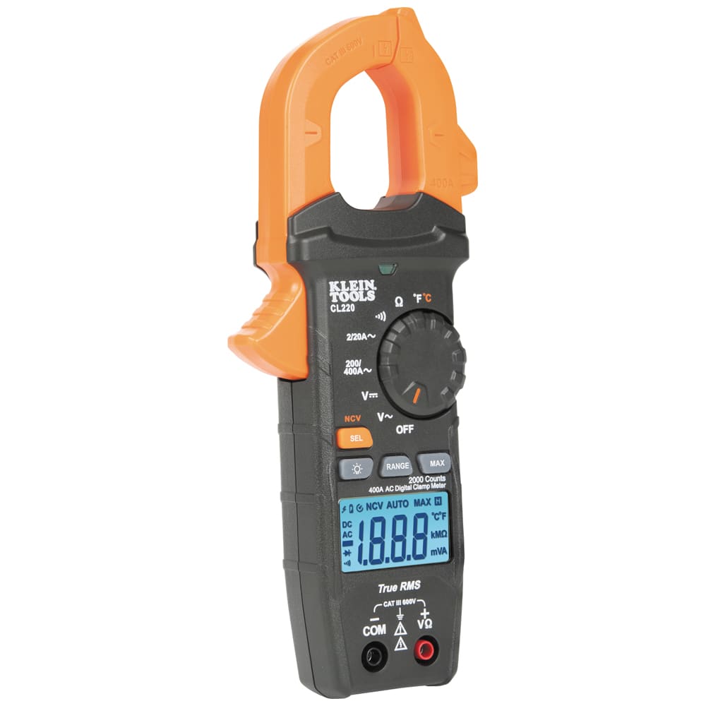 Klein Tools Digital Clamp Meter with Temp (Each)