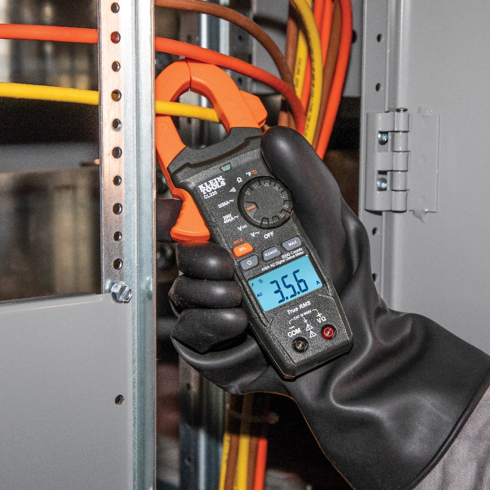 Klein Tools Digital Clamp Meter with Temp (Each)