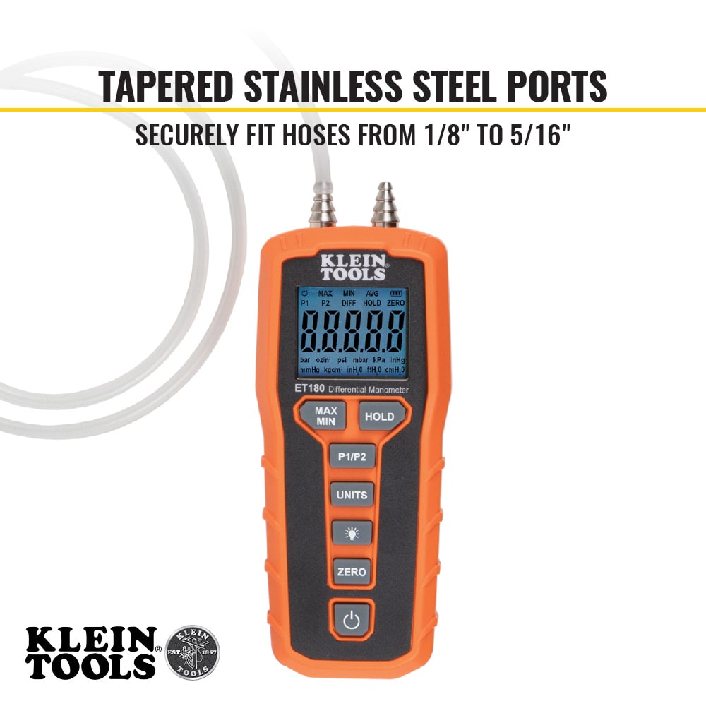 Klein Tools Digital Differential Manometer