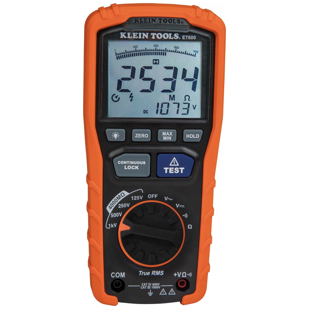 Klein Tools Insulation Resistance Tester