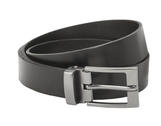 Mens Leather Belt (Each) - Black - 97