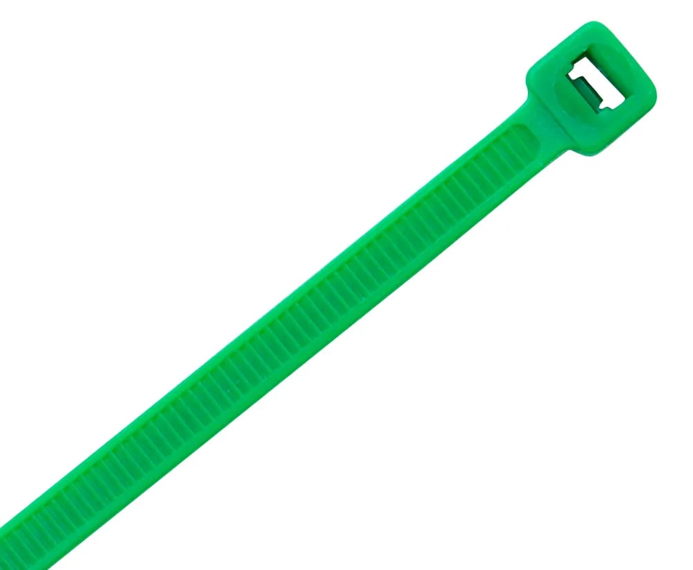 Cabac Nylon 66 Green Cable Tie 100 x 2.5mm 100 (Pack)