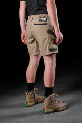 FXD Elastic Waist Utility Shorts, WS-7 - Black - 32