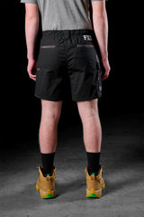FXD Elastic Waist Utility Shorts, WS-7 - Black - 44