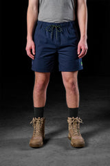 FXD Elastic Waist Utility Shorts, WS-7 - Black - 42