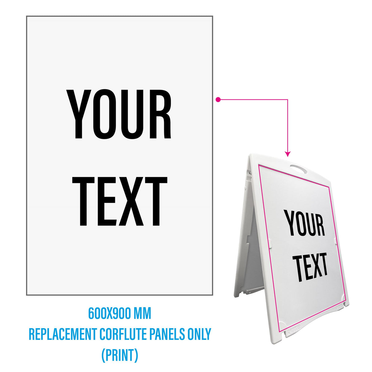 DuroPro Replacement Corflute Signs (Printed)