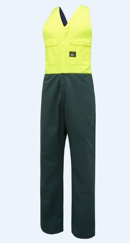 Hard Yakka, Hi Vis Easy Action Overall, N2O005 - Bottle/Fly - 12