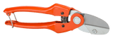 Bahco Anvil Secateurs with Stamped Steel Handle