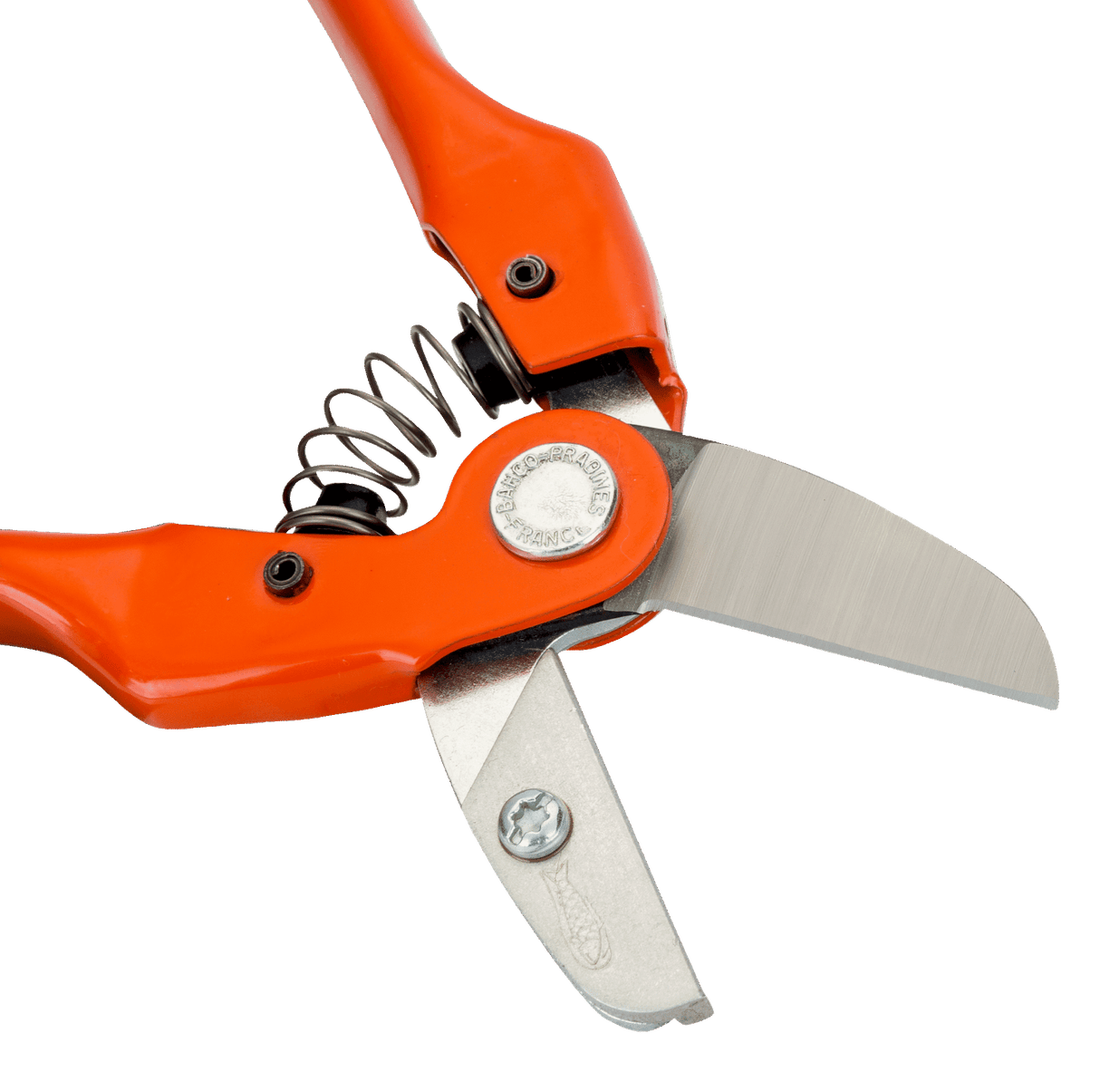 Bahco Anvil Secateurs with Stamped Steel Handle