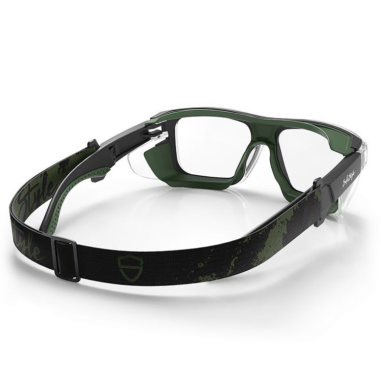 SafeStyle Converts Clear Green Frame/Clear Lens