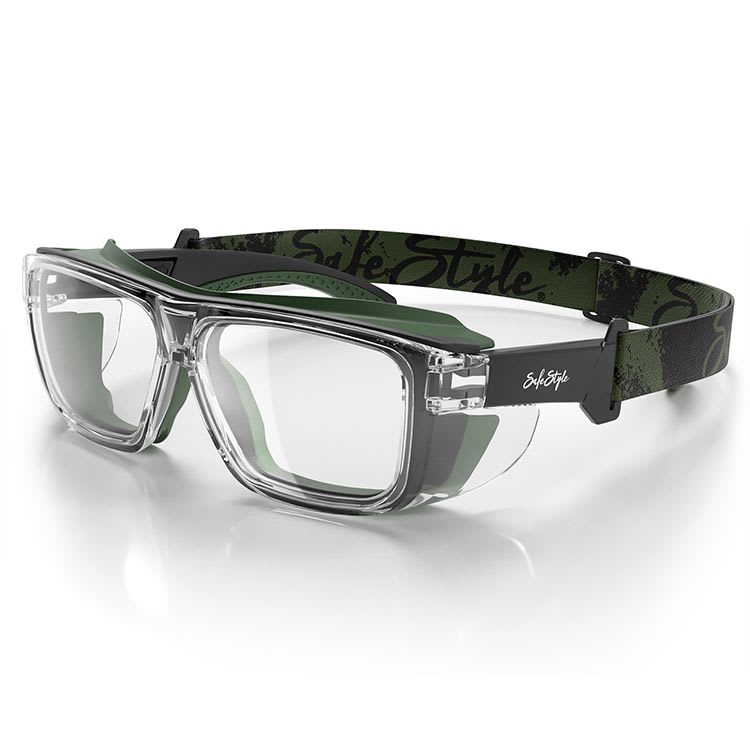 SafeStyle Converts Clear Green Frame/Clear Lens