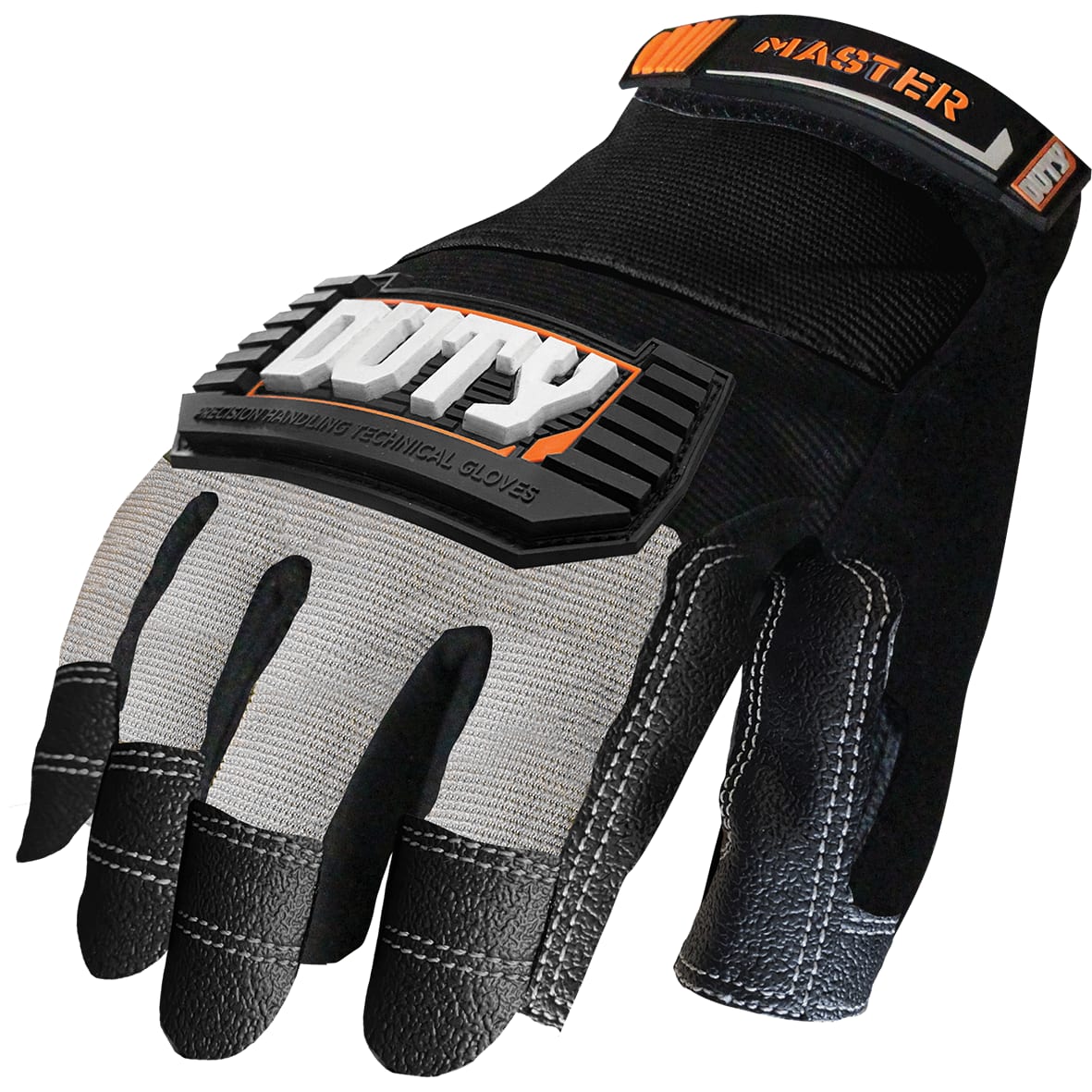 Duty Utility Master Glove (Pair) - Grey/Black - L