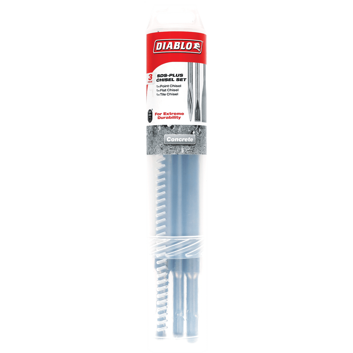 Diablo SDS Plus Chisel Set 3-Piece