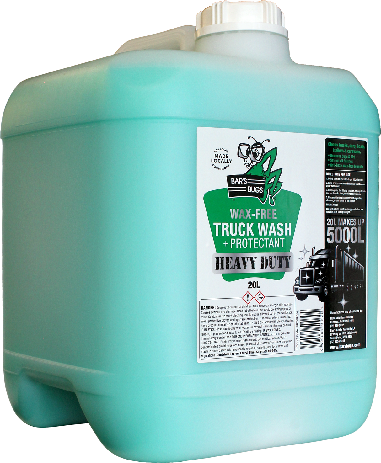 Bar's Bugs Truck Wash and Protectant (Each)