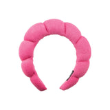 Cala Spa Headband & Wristband Set (Hot Pink)