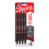 Sharpie Assorted Gel Pen 0.7mm Pack of 4