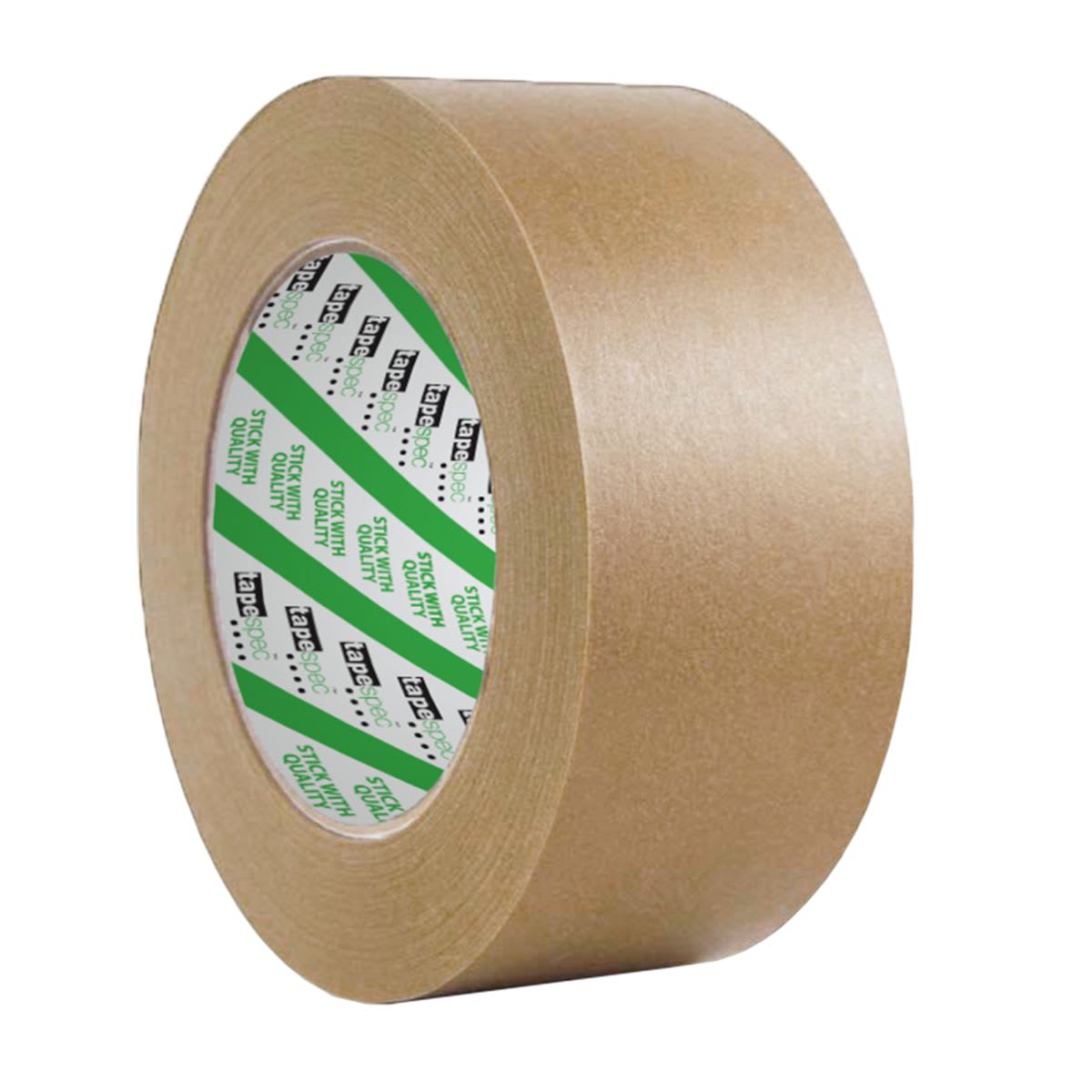 Tape Spec ECO Kraft Paper Packaging Tape 72mm x 50m (Roll)