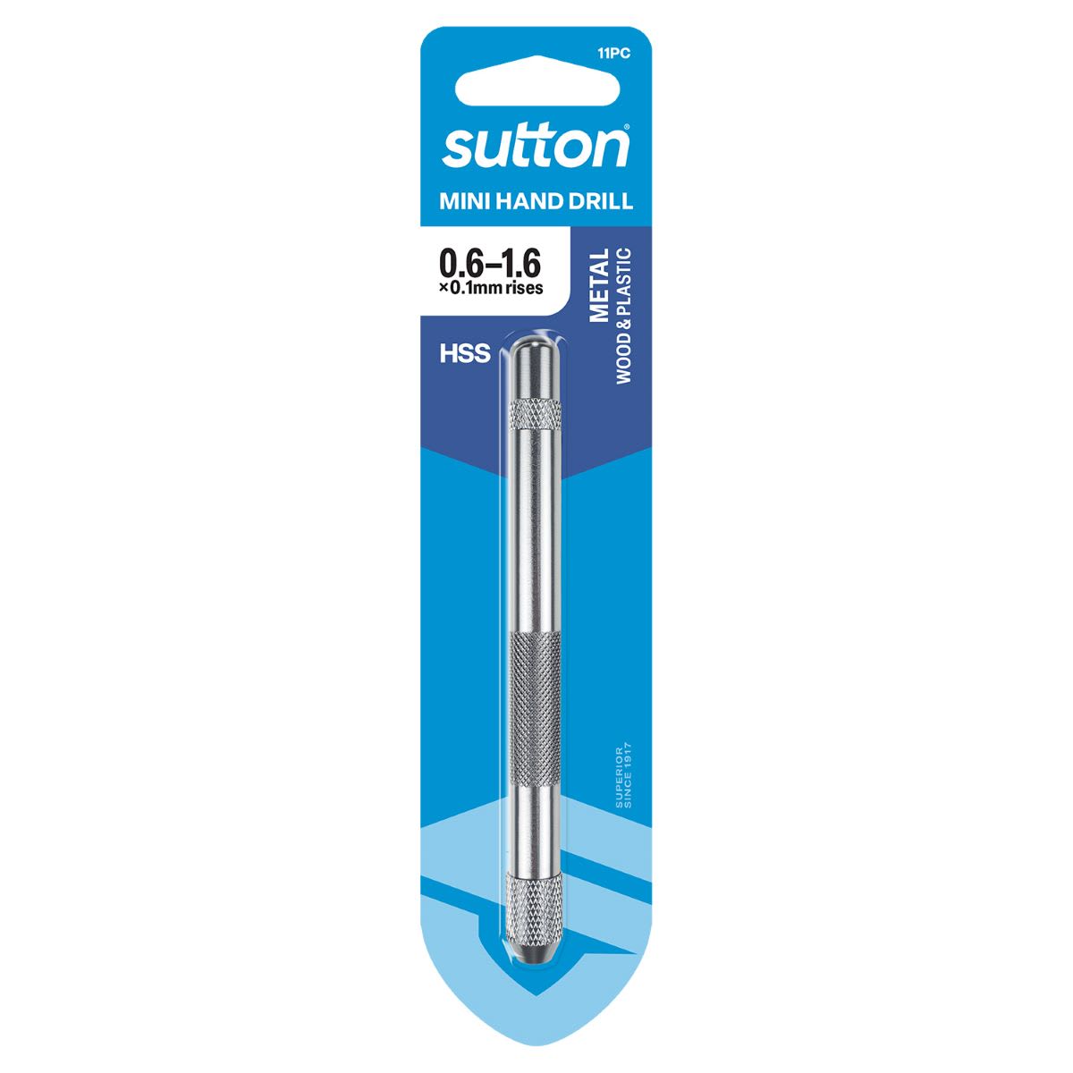 Sutton Mini Hand Drill 0.6-1.6mm (Each)