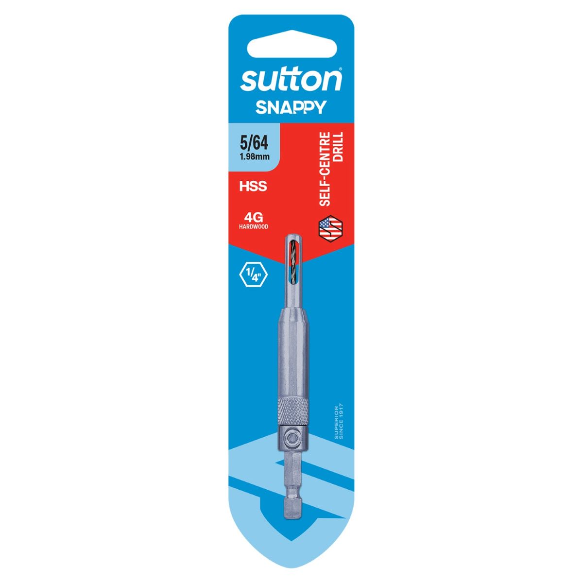 Sutton Snappy Self Centre Drill 5/64in (Each)