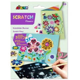 Avenir Scratch Flower Greeting Cards