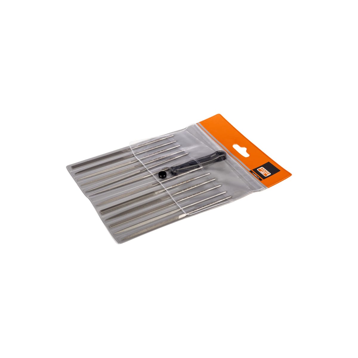 Bahco Needle File Set Smooth Cut Unhandled 140mm Pack of 12 (Set)