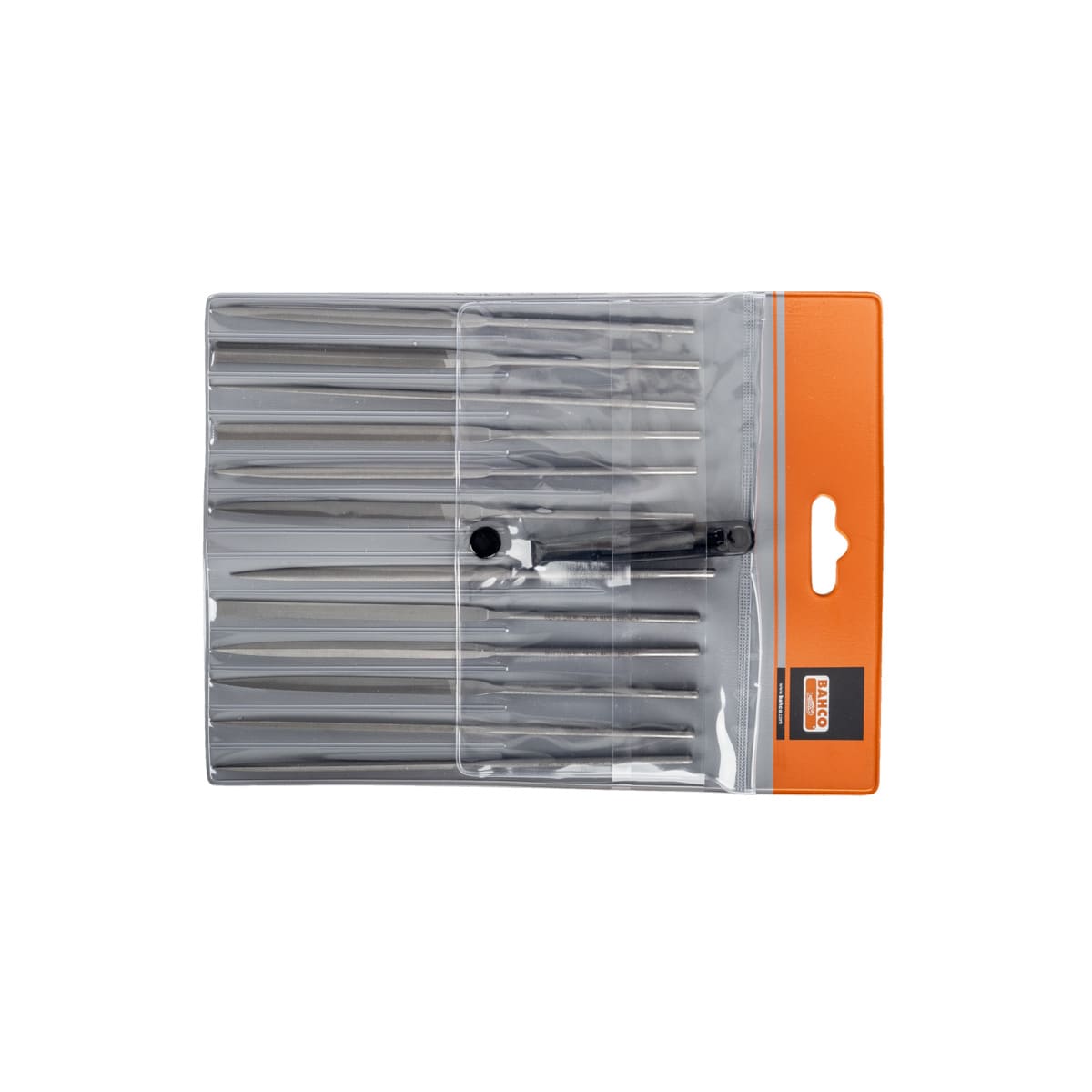 Bahco Needle File Set Smooth Cut Unhandled 160mm Pack of 12 (Set)
