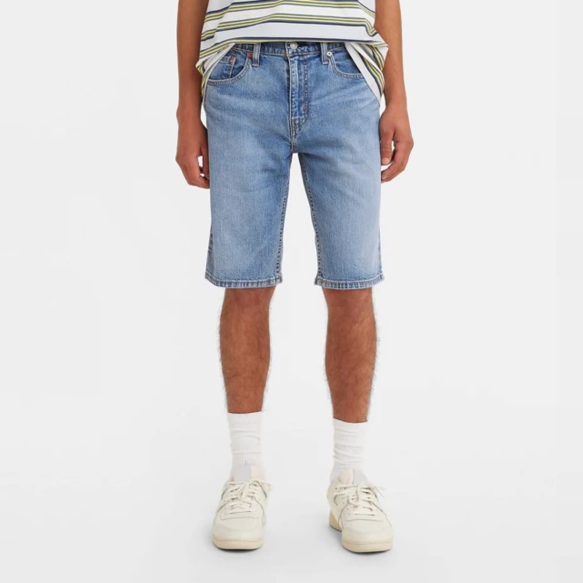 Levi's, 405 Standard Denim Shorts - Blue - 38