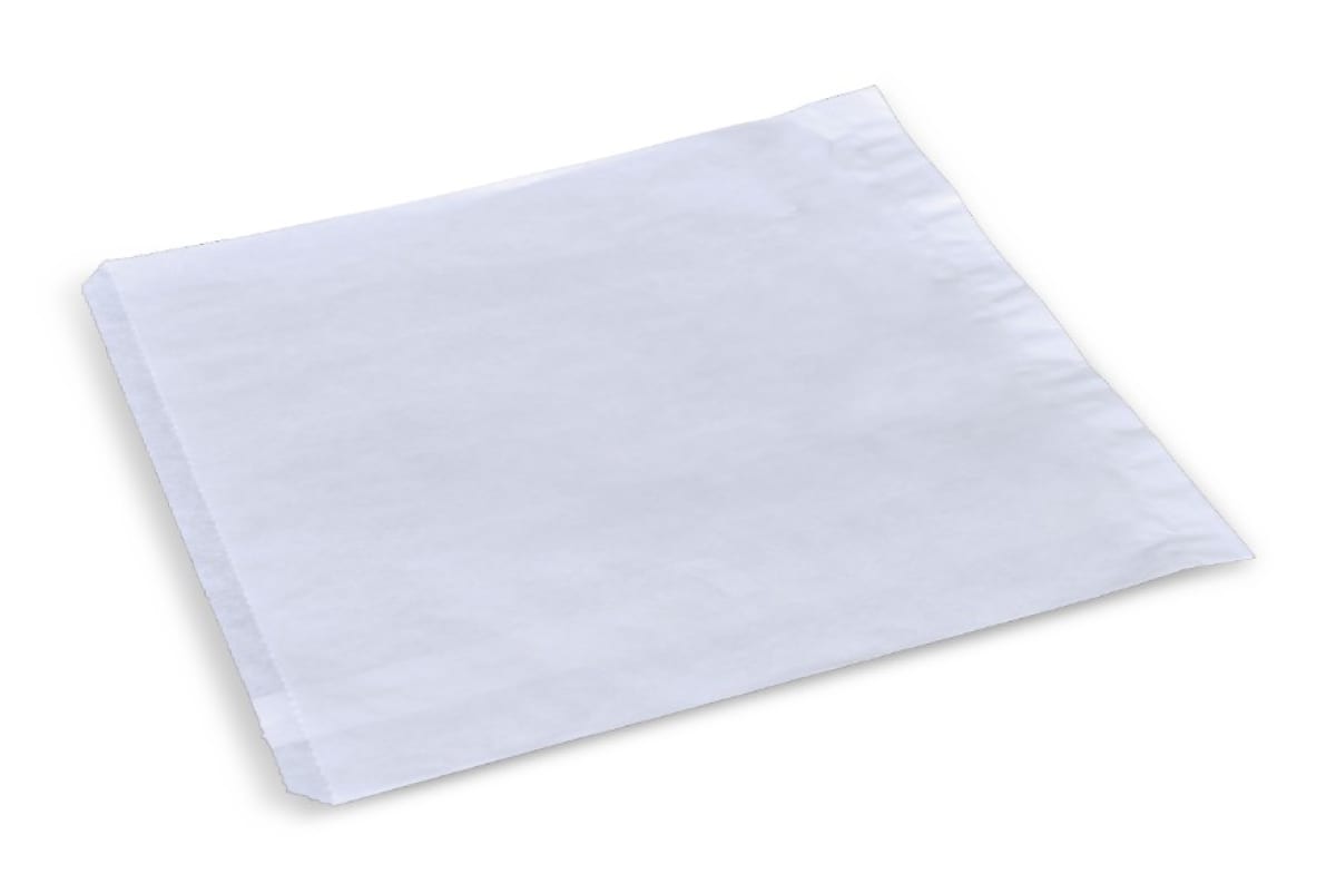 White Flat #4 Paper Bag - 210 x 244mm - 500 - Pack