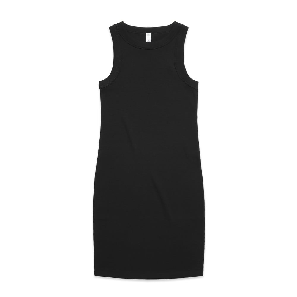 AS Colour, Women's Organic Rib Dress 4066G - Black - S