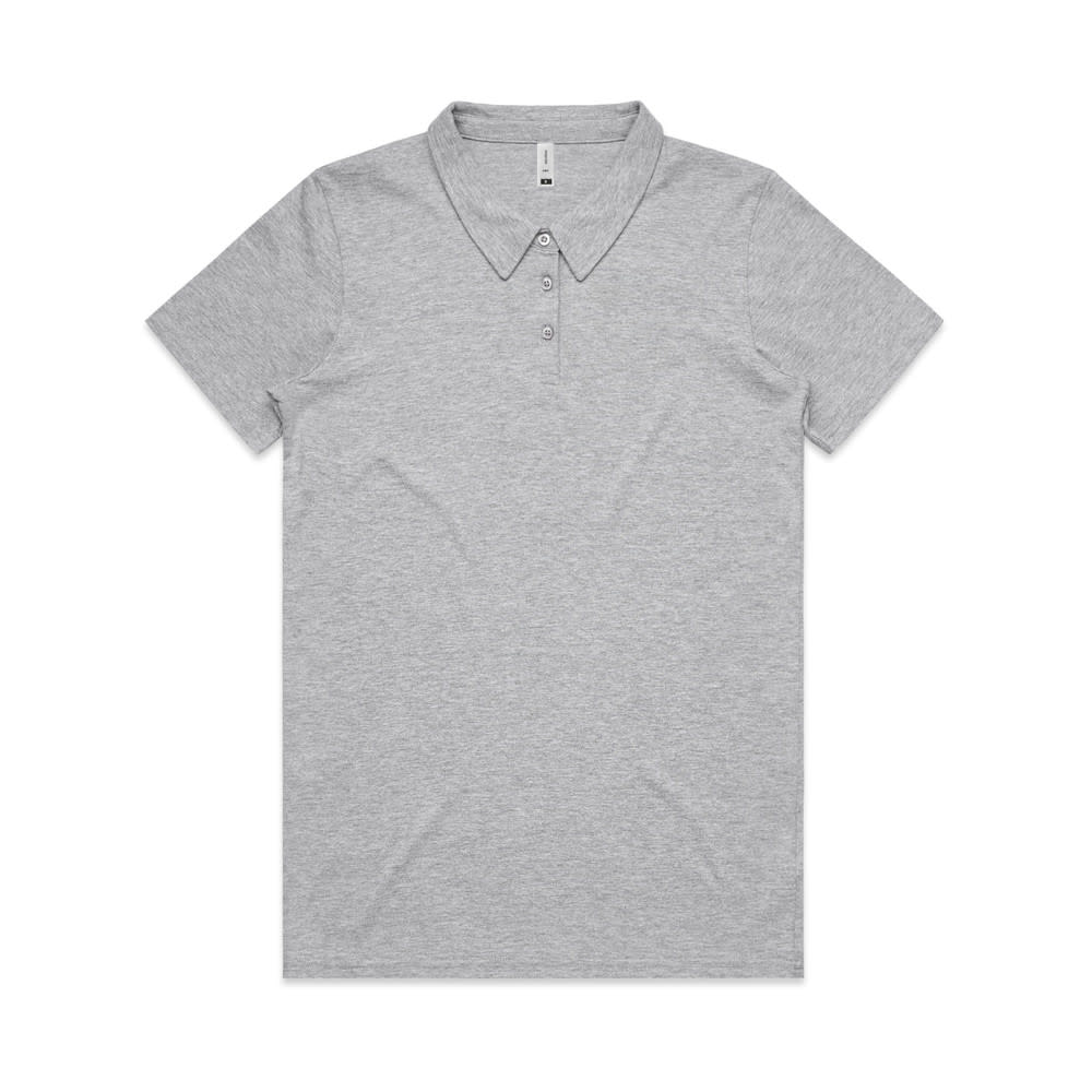 AS Colour, Women's Amy Polo 4402 - Grey Marle - 2XL