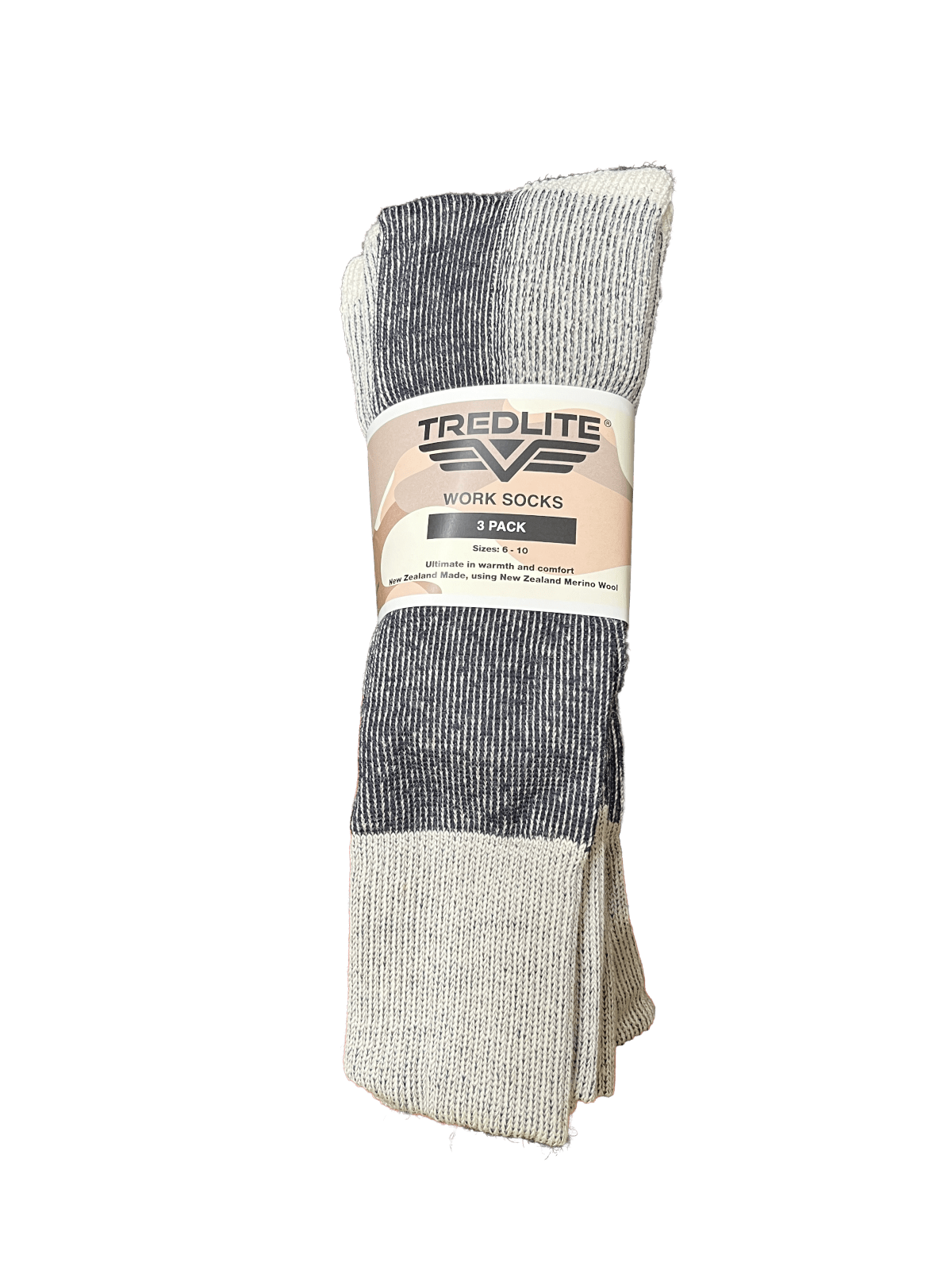 Tredlite Work Socks Pack of 3 (Pack) - Standard - 6/1