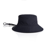 AS Colour, Nylon Wide Brim Bucket Hat, 1174 (Each) - Black